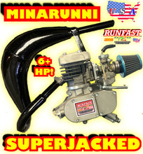 MINARELLI STYLE SUPERJACKED 2-STROKE HIGH PERFORMANCE DUAL FIRE  COMPLETE BICYCLE ENGINE ONLY FOR MOTORIZED BIKE