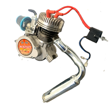 MINARELLI STYLE 2-STROKE HIGH PERFORMANCE DUAL FIRE HIGH COMPRESSION COMPLETE BICYCLE ENGINE KIT FOR MOTORIZED BIKE