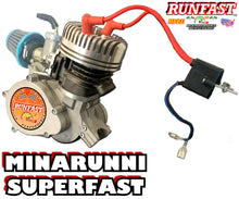 MINARELLI STYLE 2-STROKE HIGH PERFORMANCE DUAL FIRE HIGH COMPRESSION COMPLETE BICYCLE ENGINE KIT FOR MOTORIZED BIKE