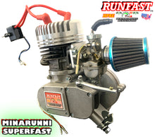 MINARELLI STYLE 2-STROKE HIGH PERFORMANCE DUAL FIRE HIGH COMPRESSION COMPLETE BICYCLE ENGINE KIT FOR MOTORIZED BIKE