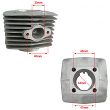 Dio Reed Valve Cylinder and Block Combo