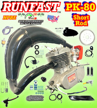 RUNFAST TM 2-STROKE 66CC/80CC 2-STROKE MOTORIZED BIKE PK-80 KIT WITH BIG POWER PIPE