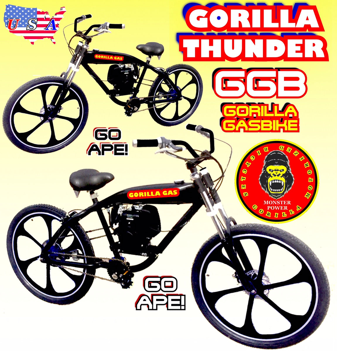 Fully assembled discount motorized bicycles