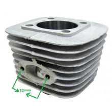 Silver 66cc 80cc Cylinder Body and Base Gasket (with 32mm intake stud spacing)