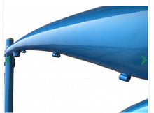 3.75 L BLUE ALUMINUM GAS TANK FRAME FOR 2-STROKE 4-STROKE 48CC/66CC/80CC MOTORIZED BIKES