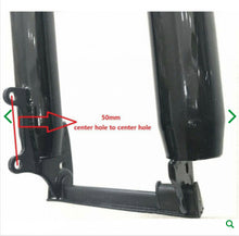 3.4 L BLACK ALUMINUM GAS TANK FRAME AND FORK FOR 2-STROKE 4-STROKE 48CC/66CC/80CC MOTORIZED BIKES