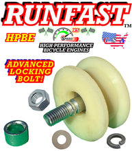 HIGH PERFORMANCE CHAIN TENSIONER IDLER PULLEY WHEEL WITH LOCKING BOLT FOR MOTORIZED BIKE