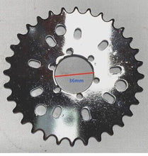 32 teeth 3/6/9 flat sprocket w 3-hole adapter - 80cc Motor bicycle GAS ENGINE