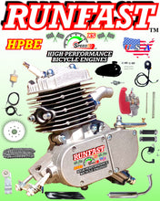 HIGH PERFORMANCE 2-STROKE 66cc/80cc MOTORIZED BIKE ENGINE KIT PK-80 AND POWER BIKE DO IT YOURSELF MOTORIZED BIKE