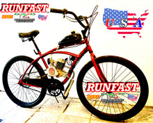 HIGH PERFORMANCE 2-STROKE 66cc/80cc MOTORIZED BIKE ENGINE KIT PK-80 AND POWER CRUISER BIKE DO IT YOURSELF MOTORIZED BIKE