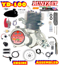 RUNFAST 2-STROKE YD-100 COMPLETE MOTORIZED BIKE KIT