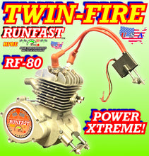 MONSTER HYPERFIRE RUNFAST TM 2-stroke 66cc/80cc SUPERPOWER Motorized Bike ENGINE FOR MOTORIZED BICYCLE SUPERFIRE