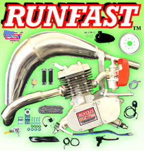 RUNFAST HYPERMAXX TM RF-80 PK-80 COMPLETE 2-STROKE HIGH PERFORMANCE MOTORIZED BIKE KIT
