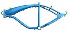 3.75 L BLUE ALUMINUM GAS TANK FRAME FOR 2-STROKE 4-STROKE 48CC/66CC/80CC MOTORIZED BIKES