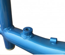 3.75 L BLUE ALUMINUM GAS TANK FRAME FOR 2-STROKE 4-STROKE 48CC/66CC/80CC MOTORIZED BIKES