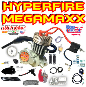 Hyperfire Engine COMPLETE 2-STROKE BICYCLE ENGINE KITS – gorilla gasbike