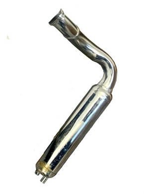 MINARELLI EXHAUST MUFFLER PIPE FOR 2-STROKE MOTORIZED BICYCLES