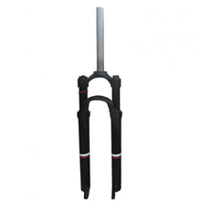 26" Bicycle Suspension Fork 28.6mm Tapered Tube Single Shoulder 1-1/8" Threadless, Disc Brake, Aluminum