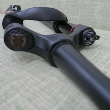 26" Bicycle Suspension Fork 28.6mm Tapered Tube Single Shoulder 1-1/8" Threadless, Disc Brake, Aluminum