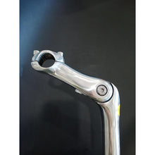 Goose Neck Quill Stem Adjustable 25.4mm Alum Alloy 110mm-Silver