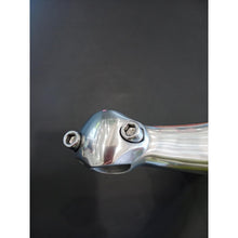 Goose Neck Quill Stem Adjustable 25.4mm Alum Alloy 110mm-Silver