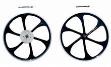 26" Aluminum Mag Wheels Set 100*135MM & 36T Sprocket 3+6+9 Holes Combo