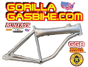 GT-D 26 Inch Gas Frame w/2.75L Tank Built In - Brushed Alum on