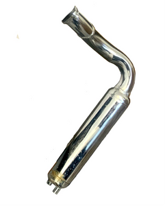 MINARELLI EXHAUST MUFFLER PIPE FOR 2-STROKE MOTORIZED BICYCLES