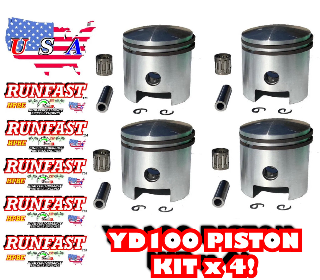 YD100/LD100 Piston Set x 4