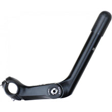 Goose Neck Quill Stem Adjustable 25.4mm Alum Alloy 110mm-Black