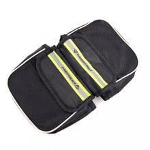 Waterproof Pannier Bike Bicycle Front Tube Bag with Cover Phone Holder(Soft)