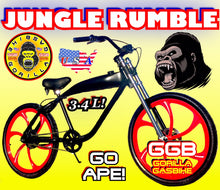 JUNGLE RUMBLE TM 26" GAS TANK FRAME BIKE FOR 48cc/66cc/80cc 2-STROKE 4-STROKE MOTORIZED BIKE KITS