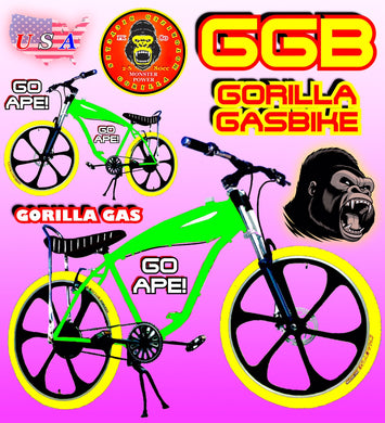THE GREEN BANANA TM COMPLETE GAS TANK BIKE 26