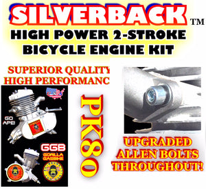 SILVERBACK TM 2-STROKE 66/80CC MOTORIZED BIKE ENGINE PK80