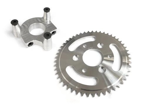 44 Tooth CNC Sprocket Adapter Assembly – gorilla gasbike