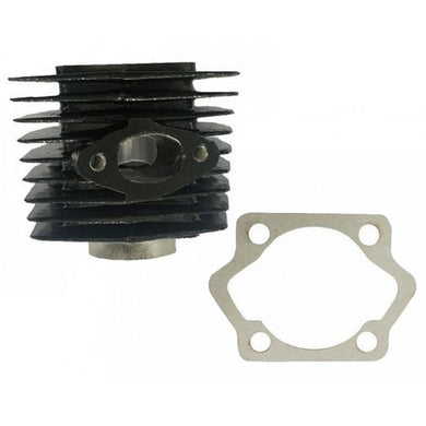 Motorized bike 2-stroke Black 66cc/80cc Cylinder Body and Base Gasket (with 32mm intake stud spacing)