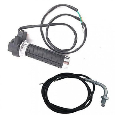 motorized bike 2-stroke Throttle Handle And Cable Combo 2 Stroke 48cc 66cc 80cc
