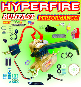 Hyperfire Engine COMPLETE 2-STROKE BICYCLE ENGINE KITS – gorilla gasbike