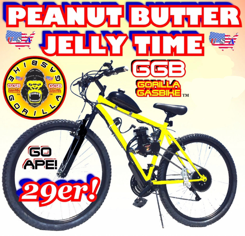 PEANUT BUTTER JELLY TIME TM COMPLETE DO-IT-YOURSELF 2-STROKE 66CC/80CC MOTORIZED 29