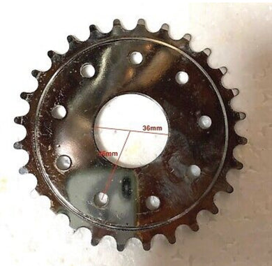 66/80cc Motor bicycle GAS ENGINE parts - 28 teeth dish sprocket only ( no mount)