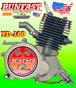 RUNFAST TM 2-STROKE MOTORIZED BIKE YD-100 ENGINE