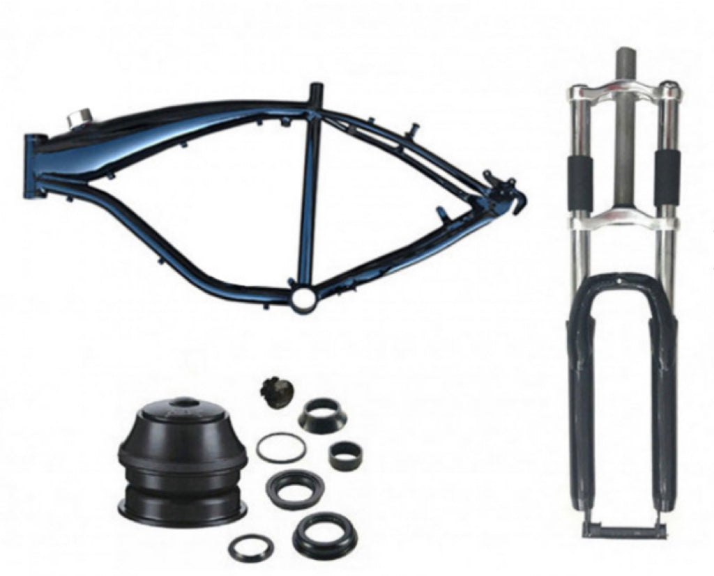 Bicycle Frame Motorized Bicycle Rear Gas Tank Zeda Screaming Demon