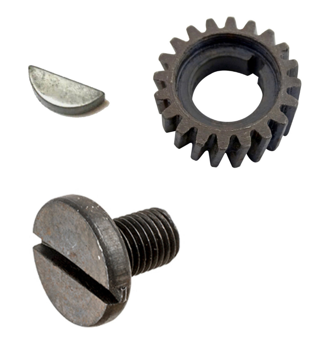 SMALL BEVEL GEAR REPLACEMENT FOR 2-STROKE 48CC/66C MOTORIZED BIKE ENGINE