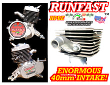 MONSTER HYPERFIRE RUNFAST TM 2-stroke 66cc/80cc SUPERPOWER Motorized Bike REPLACEMENT ENGINE FOR MOTORIZED BICYCLE KITS SUPERFIRE WITH PERFORMANCE UPGRADES