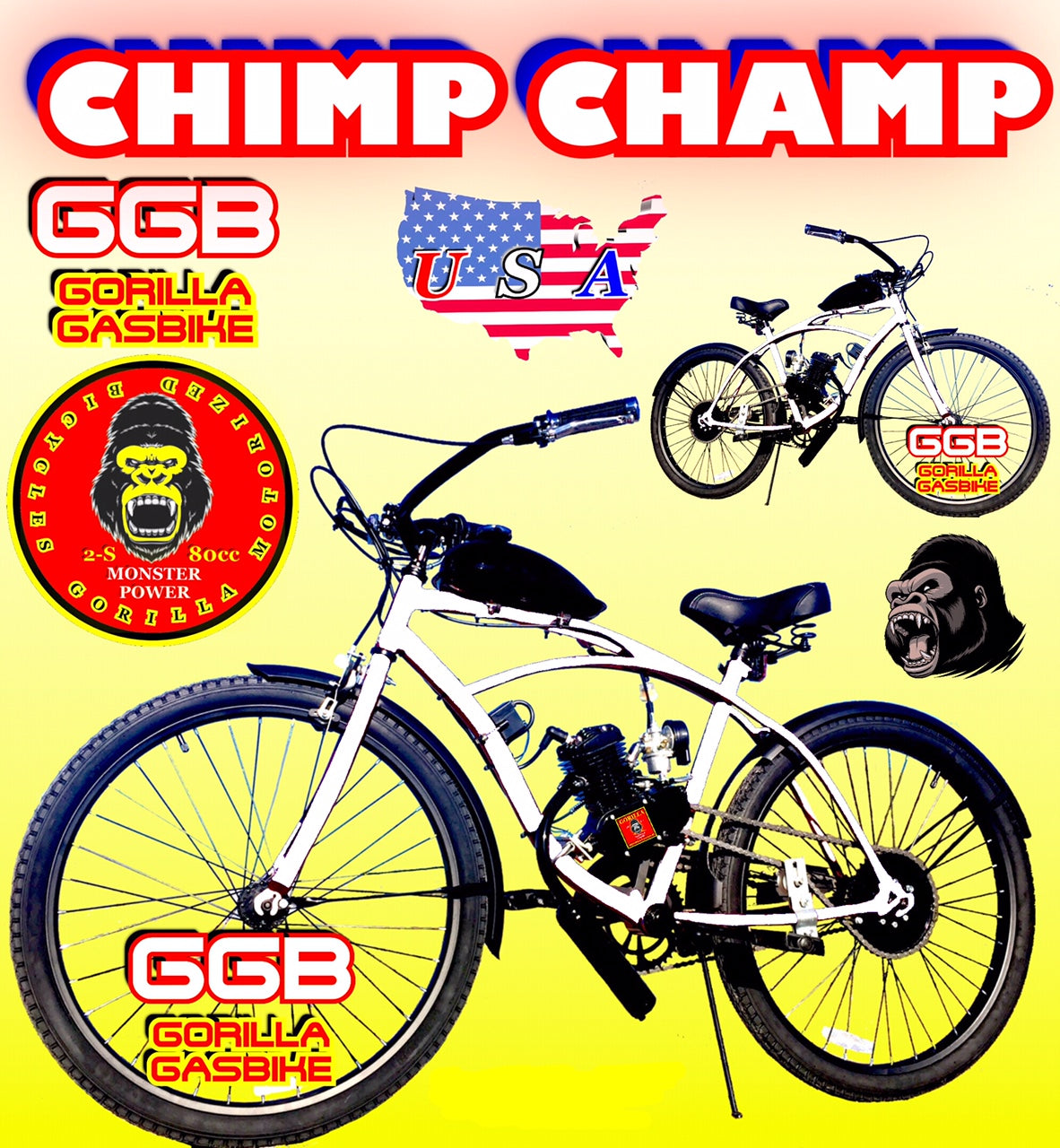 GORILLA COMETICS 4点セット Zuru Metal Machines 4 Lane Gorilla Attack Track Set 6769